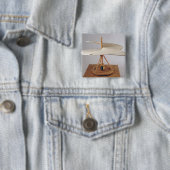 Da Vinciのデザインのモデル復元 缶バッジ (インサイチュ)