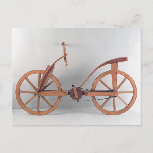 Da Vinciのデザインの復元 ポストカード (正面)