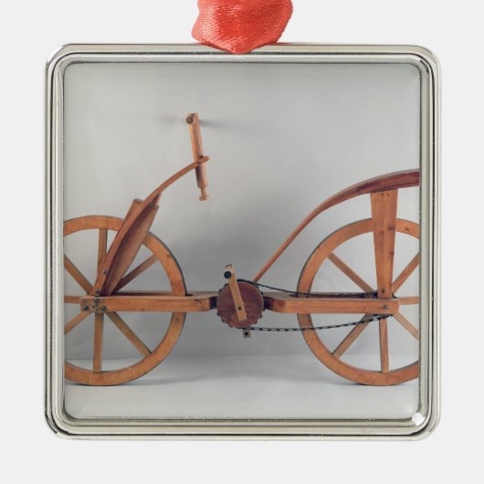 Da Vinciのデザインの復元 メタルオーナメント (正面)