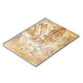 Da Vinciのノート ノートブック (左側)