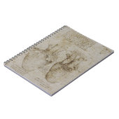 Da Vinciのハートの解剖学 ノートブック (左側)