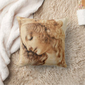 Da Vinciの女性のヘッド枕 クッション (ブランケット)