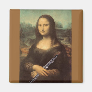 Da Vinci、モナ・リザおよびOboeの磁石 マグネット