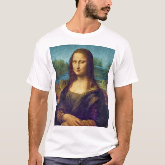 Da Vinci: モナ・リザ Tシャツ (正面)