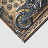 Da Vinci garage and steampunk bike 薄葉紙 (詳細)