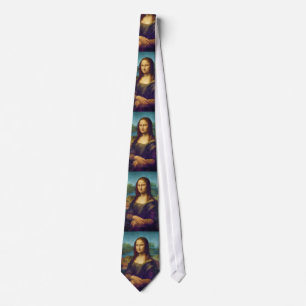 Da Vinci: Mona Lisa ネクタイ
