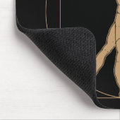 Da Vinci Vitruvianの人のマウスパッド マウスパッド (コーナー)