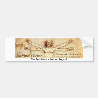 Da Vincisセラーのバンパーステッカー バンパーステッカー