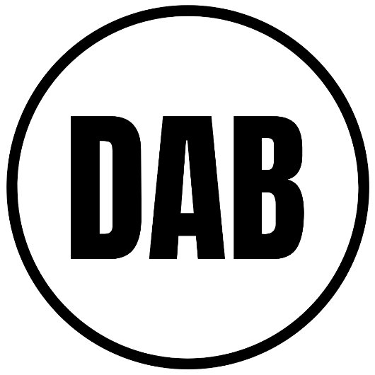 DAB – デイトナビーチクラシックラウンドステッカー ラウンドシール