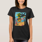 Dab Beach Fruit Tropical Summer Vacation Dabbing P Tシャツ (正面)