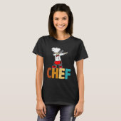Dab Dabbing Chef Cooking Guru  Cook Retro Culinary Tシャツ (正面フル)
