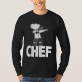 Dab Dabbing Chef Cooking Guru  Cook Retro Culinary Tシャツ (正面)