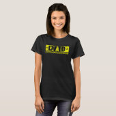 DAB Daytona Beach Int l Airport Taxiway Sign Pilot Tシャツ (正面フル)
