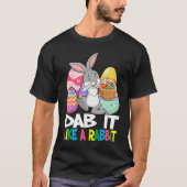 Dab It Like A Rabbit Easter Day   For Boys Girls   Tシャツ (正面)