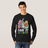 Dab It Like A Rabbit Easter Day   For Boys Girls   Tシャツ (正面フル)