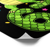 Dabbing 67 Dragon 67 Funny Six Seven Gen Z Slang M ポスター (角)