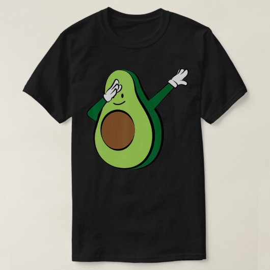 Dabbing Avocado Tシャツ (デザイン正面)
