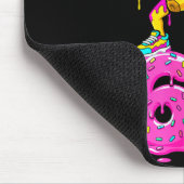 Dabbing Banana 67 Ice Cream Drip Funny Six Seven M マウスパッド (コーナー)