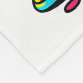 Dabbing Banana Bruh Ice Cream Drip Banana Youth Bo フリースブランケット (角)