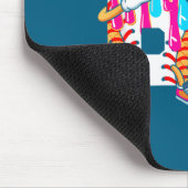 Dabbing Baseball Ice Cream Drip Number 67 Birthday マウスパッド (コーナー)