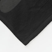 Dabbing Bulldog Face Mask Dab Dance Valentine Gift フリースブランケット (角)