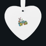 Dabbing Bunny Happy Easter Monster Truck Lovers Ki オーナメント<br><div class="desc">Dabbing Bunny Happy Easter Monster Truck Lovers Kids Boys T-Shirt Small</div>