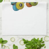 Dabbing Bunny Happy Easter Monster Truck Lovers Ki キッチンタオル (折り畳み)