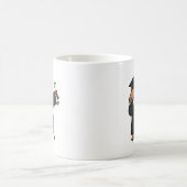 Dabbing Capybara Graduation Mug Funny Graduate  コーヒーマグカップ (中央)