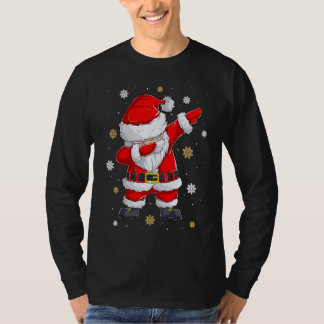 Dabbing Christmas Ugly Xmas Sweater Santa Dab Squa Tシャツ
