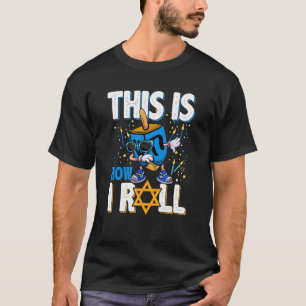 Dabbing Dreidelこれが私の転が（ユダヤ教）メノラーHanukk Tシャツ