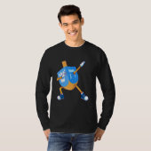 Dabbing Dreidel Funny Hanukkah Chanukah For Kids G Tシャツ (正面フル)