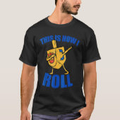 Dabbing Dreidel Ugly Hanukkah  Chanukah Men Women  Tシャツ (正面)