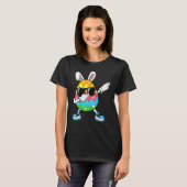 Dabbing Easter Egg for Boys Girls Kids Happy Easte Tシャツ (正面フル)