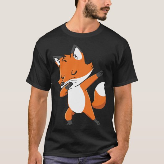 Dabbing Fox for Fox Tシャツ (正面)
