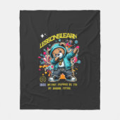 DABBING FUTURE LESSONS LEARN Fleece Blanket フリースブランケット (正面)