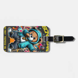 DABBING FUTURE LESSONS LEARN LUGGAGE TAG ラゲッジタグ