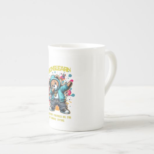DABBING FUTURE Specialty Mug ボーンチャイナマグカップ (正面右)