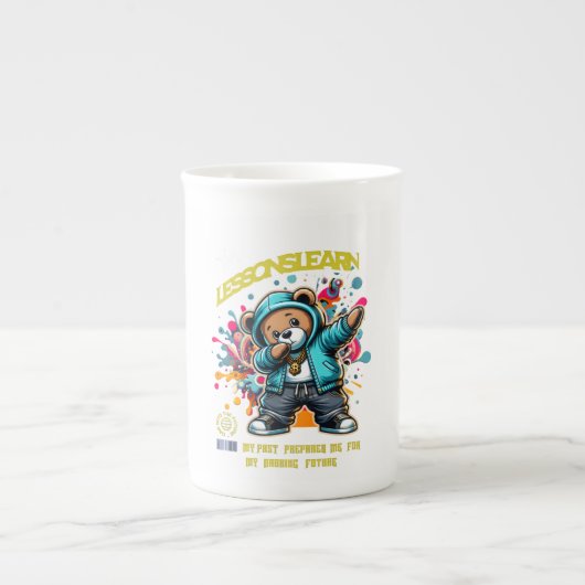 DABBING FUTURE Specialty Mug ボーンチャイナマグカップ (正面)