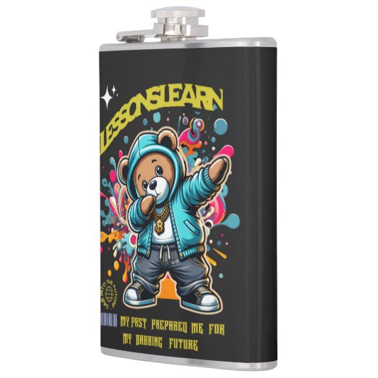 DABBING FUTURE Vinyl Wrapped Flask フラスク (左)