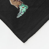 Dabbing Halloween Boys Skeleton Zombie Pumpkin Uni フリースブランケット (角)