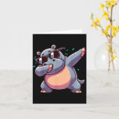 Dabbing Hip  カード (黄色い花)