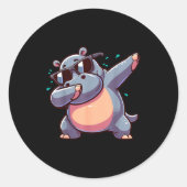 Dabbing Hip  ラウンドシール (正面)