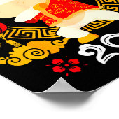 Dabbing Horse Chinese New Year Of The Horse2026  ポスター (角)