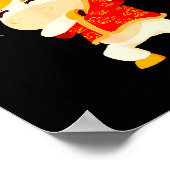 Dabbing Horse Chinese New Year Of The Horse2026  ポスター (角)