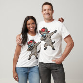 Dabbing Hyena Funny Cute Dab Dance Tシャツ (ユニセックス)