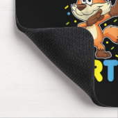 Dabbing Into My 8誕生日キツネ8歳B マウスパッド (コーナー)