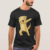 Dabbing Labrador Retriever Dog Kids Labrador Lab D Tシャツ (正面)