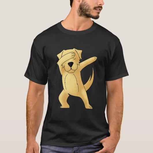 Dabbing Labrador Retriever Dog Kids Labrador Lab D Tシャツ (正面)