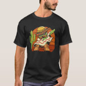 Dabbing Mexican Fiesta Cinco de Mayo Festival Cele Tシャツ (正面)