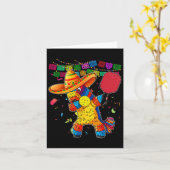 Dabbing Pinata Sombrero Picklebyll Player Fan Cinc カード (黄色い花)